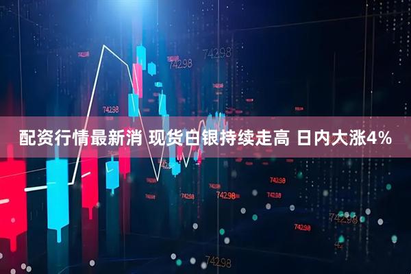 配资行情最新消 现货白银持续走高 日内大涨4%
